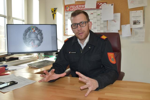 Dominik Rauscher organisiert den 70. Landesfeuerwehrleistungsbewerb.