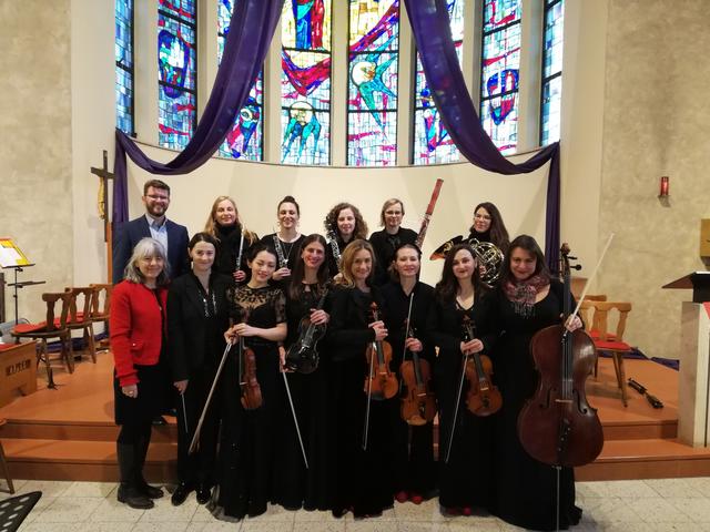 Die Grazer Frauenphilharmonie begeisterte zum Weltfrauentag in Pölfing-Brunn.