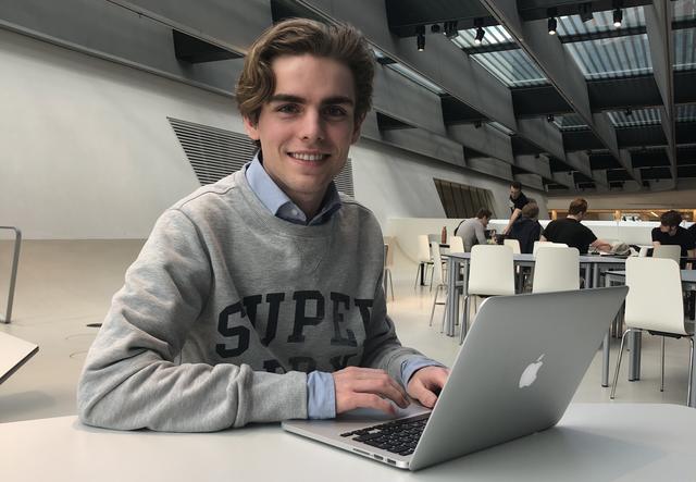 Konstantin Klingler möchte mit seinem Online-Selbsttest die Gesundheitsbehörden unterstützen.