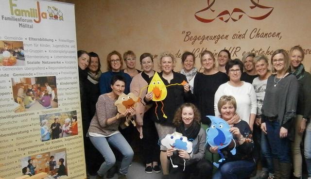 Teilnehmerinnen des Workshops “Jedes Kind hat seine Stärken” in Flattach.