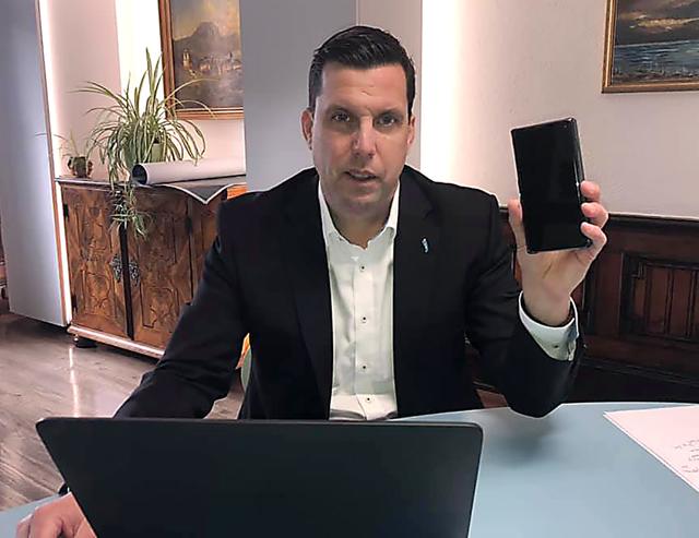 Bürgermeister Stefan Krapf