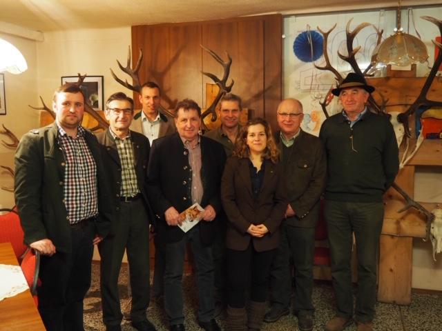 JL Josef Breuer; JL Herbert Windisch, JL Christoph Egger, BJM Gerhard Breuer, JL Norbert Stoick, Jennifer Hatlauf, HRL Johann Hirsch, JL Ernst Ambros.