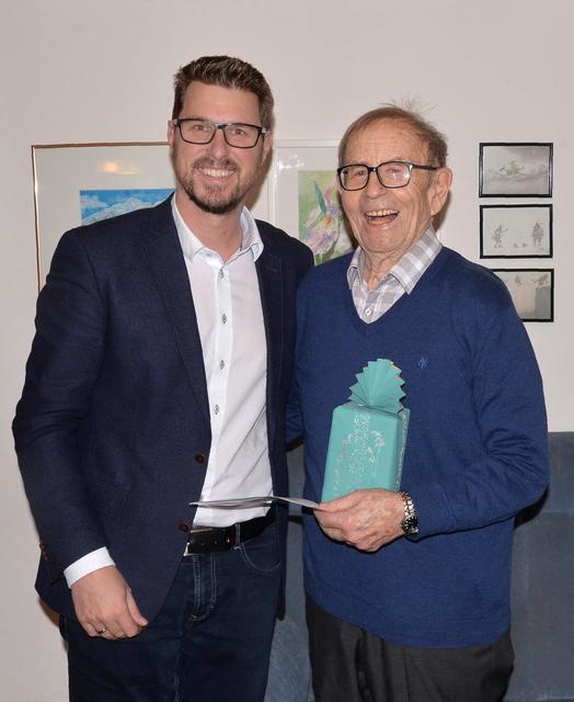 Stolze 90 Jahre, jedoch noch bei bester Laune – Max Schaffenrath aus Telfs.