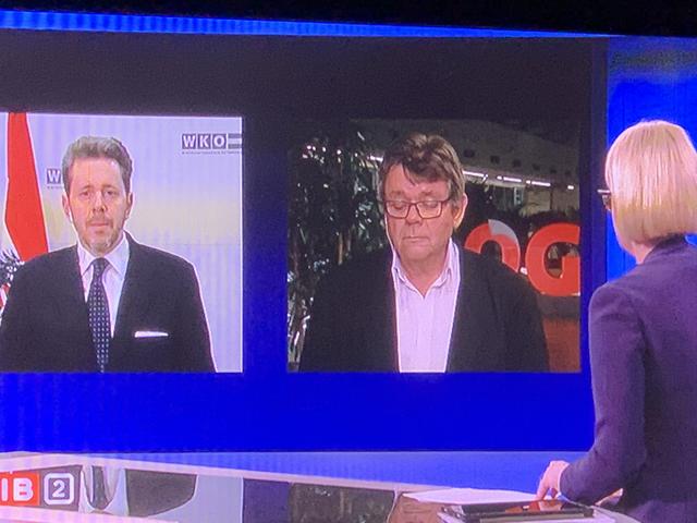 Massen-Arbeitslosigkeit: Wirtschaftskammer Präsident Harald Mahrer und ÖGB-Chef Wolfgang Katzian appellieren an die Betriebe, sich das Modell der Kurzarbeit nochmals anzuschauen.