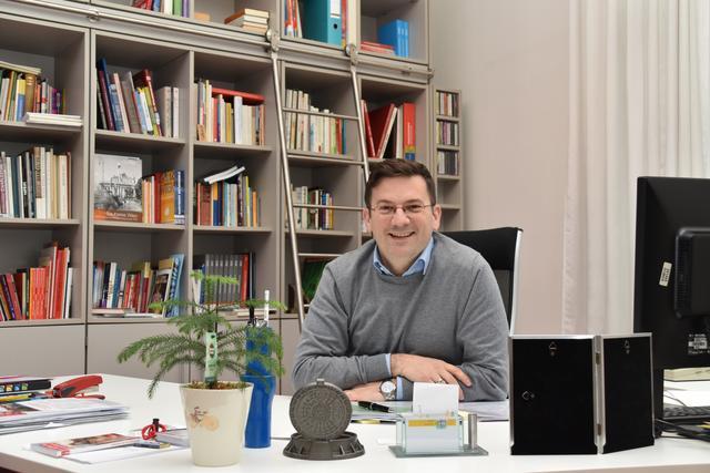 Auch für Bezirksvorsteher Wilfried Zankl gilt Homeoffice.