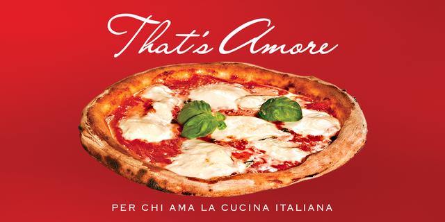 Die Pizzeria That's Amore in der Landstraße liefert köstliche italienische Gerichte direkt vor die Haustür.