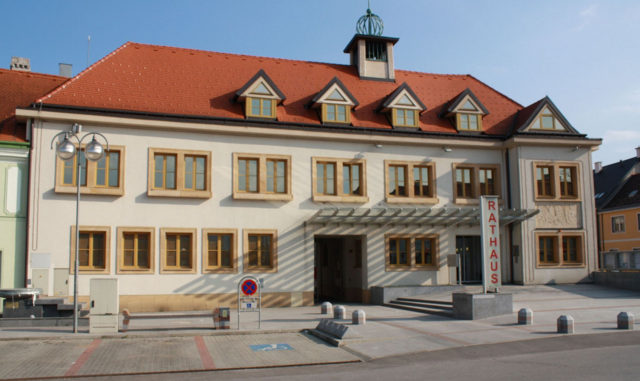 Das Rathaus von Traiskirchen