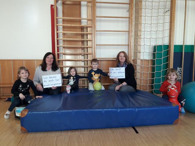Kinderbetreuung in der Vogelweide.
