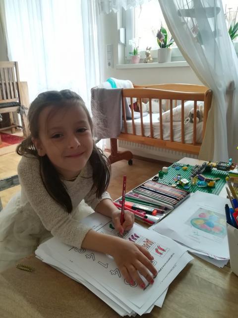 Viele Frauentaler Kinder haben sich mit dem Beschäftigungspaket vom Kindergarten schon bestens unterhalten.