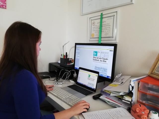 Die Redakteure arbeiten derzeit von zuhause aus. | Foto: Faouzi Mresch