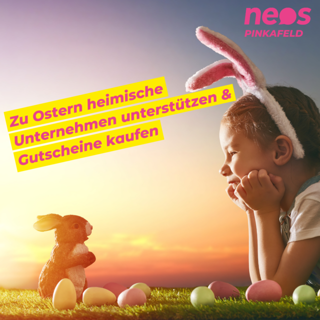 NEOS Pinkafeld starteten Initiative für heimische Betriebe.