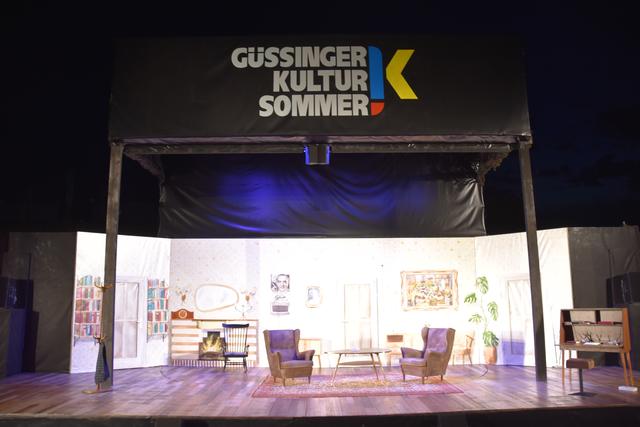 Kein „Arsen und Spitzenhäubchen“: Die Kultursommer-Bühne im Güssinger Burghof bleibt heuer unbespielt.