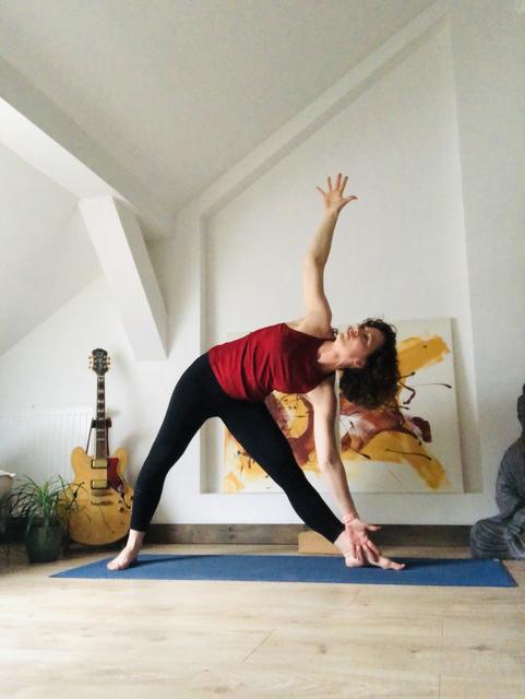 Trikonasana - das dreieck.