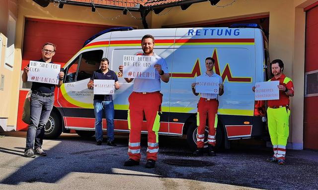 Damit die Dienste weiterhin problemlos ablaufen können, hat sich der Samariterbund gerüstet für die kommenden Wochen.