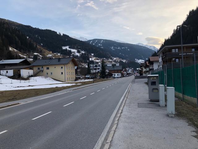 Ein abendlicher Spaziergang am 26. März durch See.