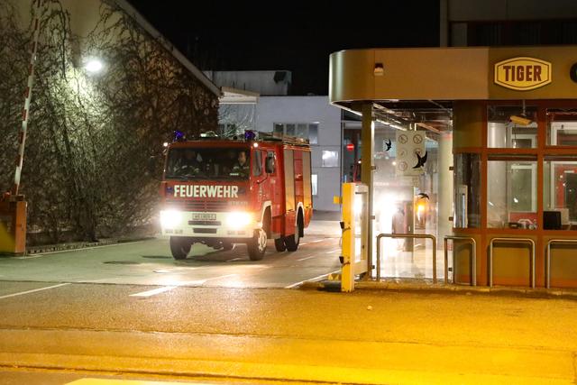 Die Meldeanlage alarmierte die Einsatzkräfte zu Tiger.