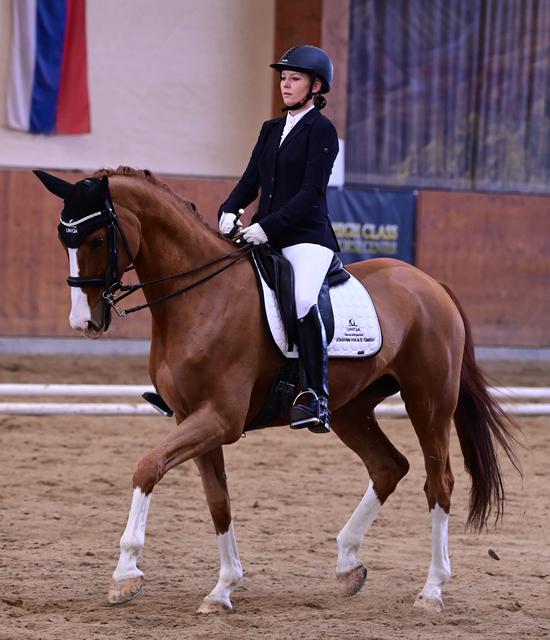 Tamara Ceylan stieg nach zehnjähriger Pause wieder in den Turniersport ein.