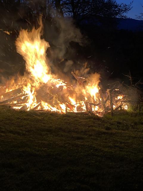 Für Osterfeuer gilt heuer: Leider nein! | Foto: WOCHE