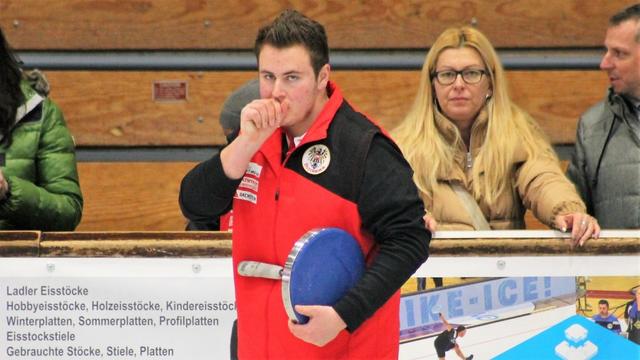 Beginn der Konzentrationsphase Jonas Burgstaller