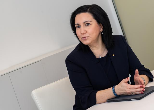 Sparkasse OÖ-Vorstandsvorsitzende Stefanie Christina Huber: "Die aktuelle Situation wird an keinem Unternehmen spurlos vorübergehen, da ist keine Branche ausgenommen."