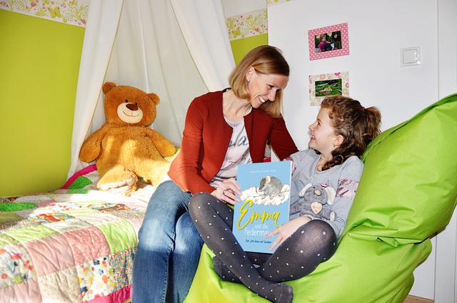 Inspirationsquelle und schärfste Kritikerin: Margit Wickhoff mit ihrer Tochter Emilia