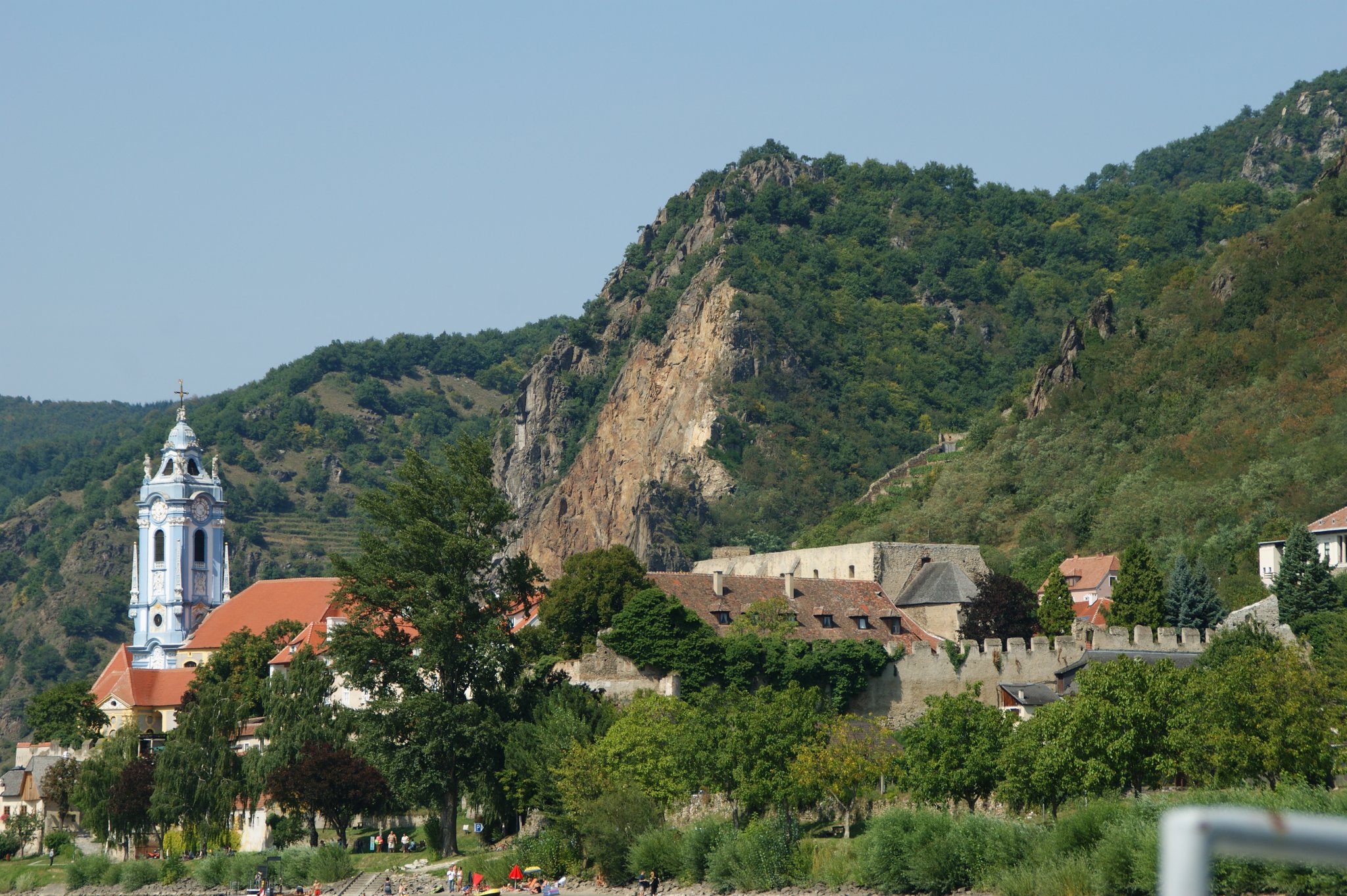 Dürnstein Sonnentag in der Wachau Liesing