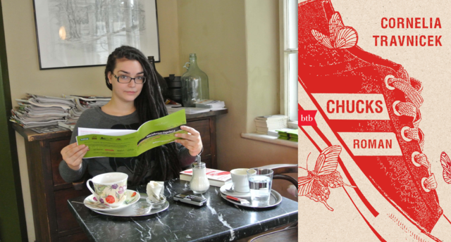 Cornelia Travnicek (am Bild im Lendhafen-Café in Klagenfurt): "Chucks"