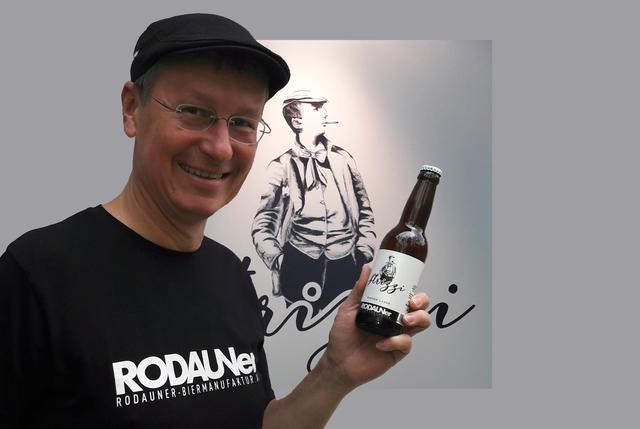 Kurt Tojner von der Rodauner Biermanufaktur liefert seine selbst gebrauten Biere jetzt bis nach Hause.