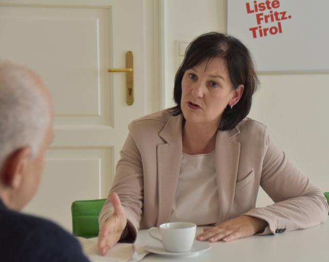 Liste Fritz-Klubobfrau Andrea Haselwanter-Schneider