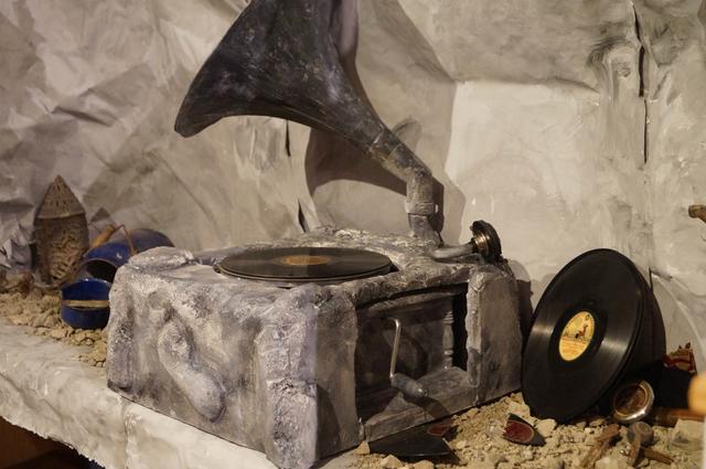 Das Grammophon aus der St. Peter Höhle.