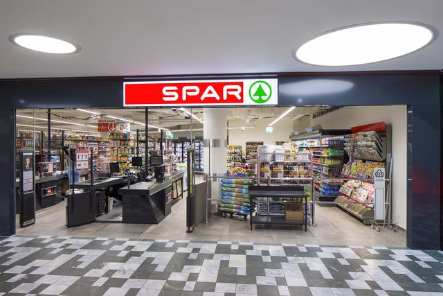 Der neu eröffnete Spar in der Arcade Meidling.
