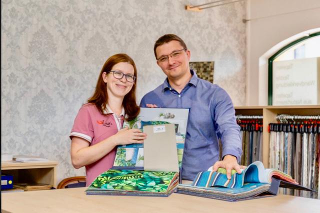 Lisa Pöchhacker und Markus Gangl, von"Raumaustatter Gangl", in Neulengbach
