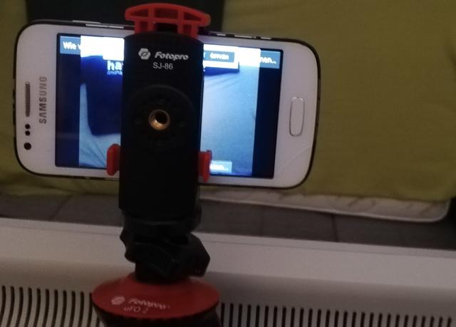 ein altes Smartphone als WEBCAM ? Es geht | Foto: Peter Havel