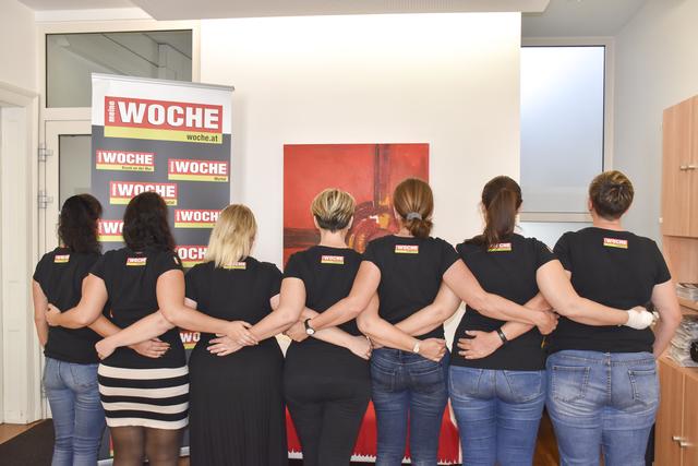 Das Motto der Leibnitzer Damen: "Gemeinsam sind wir stark! Wir schaffen das! Alles wird gut!"