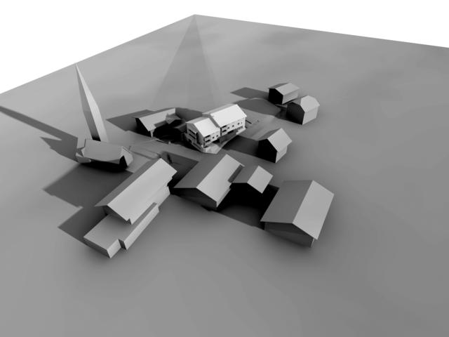 In Mutters muss man sich weiterhin mit Projektbildern vom "Leben am Kirchplatz" begnügen – der Baustart soll aber sobald als möglich erfolgen.
