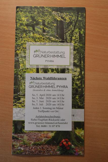 Folder sorgte bei Manchen für Aufregung.