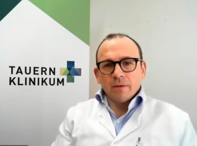 Primar Stephan Hruby, Tauernklinikum Zell am See
