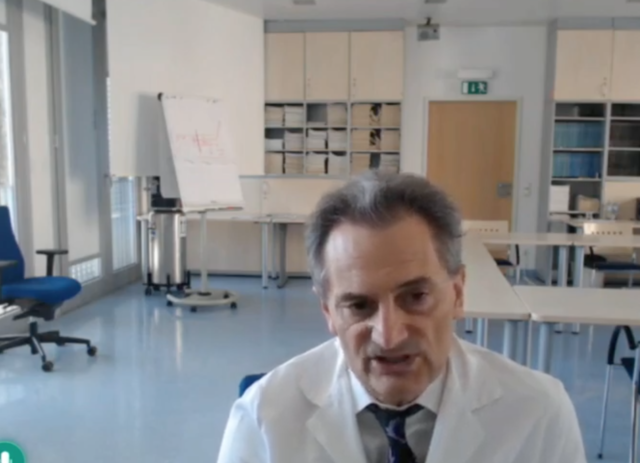Primar Richard Greil, Leiter Covid-19 Krisenstab, Uniklinikum Salzburg.