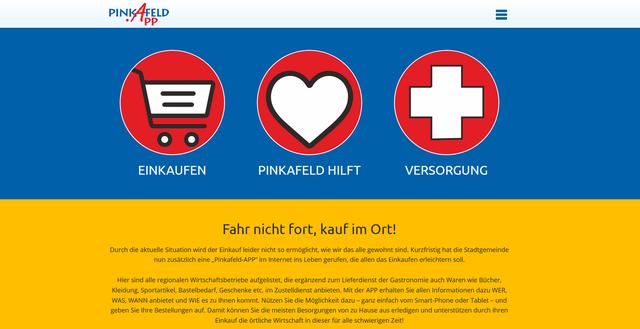 Die neue "PinkafeldApp" ist seit heute online.