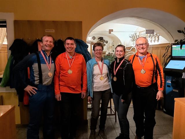 v.l.n.r.: Christian Braun (Grieskirchen), Günter Wiesinger (Peuerbach), Erna Humer (Eschenau), Melanie Würzl (Waizenkirchen), Hermann Wetzlmair (Gallspach).