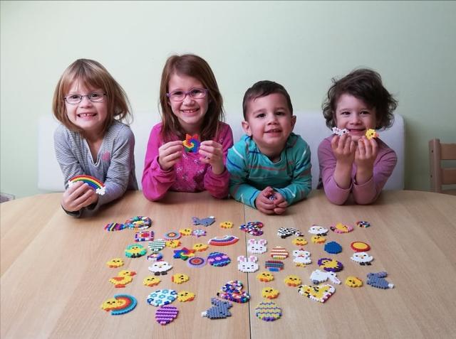 Leana, Marlene, Emilian und Noelle