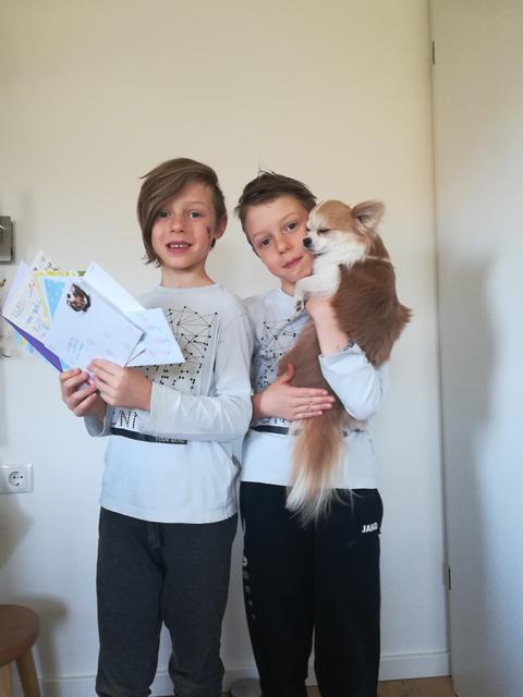 Tobias und Sebastian Loder-Taucher haben mit ihren Großeltern und Mitschülern viele neue Brieffreundschaften angefangen.