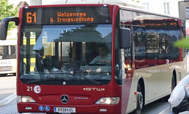 Die Stadtwerke Klagenfurt verzeichnen einen starken Rückgang an Fahrgästen.