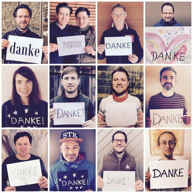 Die STK-Winzer danken den Ärzten, Pflegekräften und allen freiwilligen Helfern.