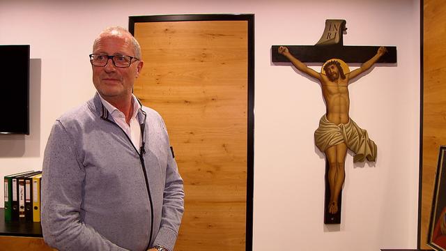 Werner Kurz, Bürgermeister von Ischgl. | Foto: ORF
