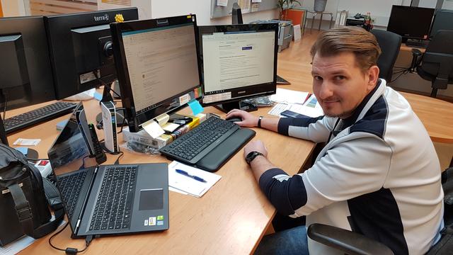 Für IT-Fachkräfte wie Markus Haiditsch vom Computerhaus war die Corona-Situation eine besonders knifflige Herausforderung.