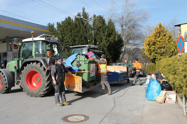 Müllenstorgung in Götzens - die ENTsorgung funktioniert! | Foto: Gemeinde Götzens