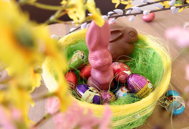 Was wäre Ostern ohne ein Nest und den Osterhasen. In diesem Fall, Ruby, die Oster-Häsin, die es nur bei Heindl gibt.