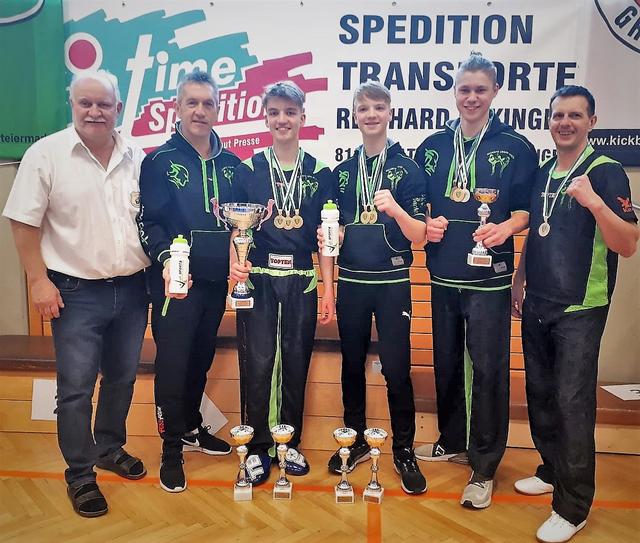 Große Freude bei Union Wies nach sechs Mal Gold, zwei Mal Silber und ein Mal Bronze
