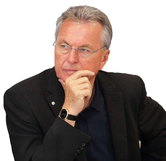 Rudi Federspiel, Stadtrat ohne Ressortführung, sitzt seit vielen Jahren im Gemeinderat.